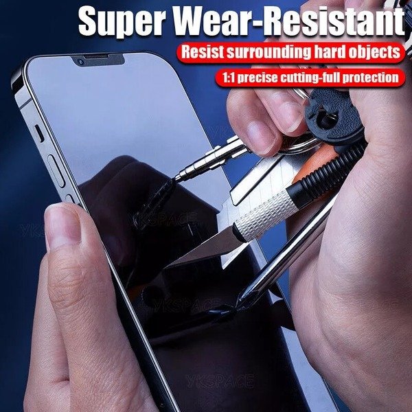 Tempered Glass Screen Protector iPhone 16 15 14 13 11 Pro Max Mini XS X XR Plus