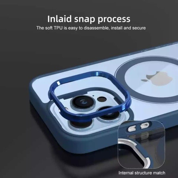 Magnetic Clear Acrylic Hard Case For iPhone 15 Pro 14 15 Pro Max 14 Pro 14+ 13