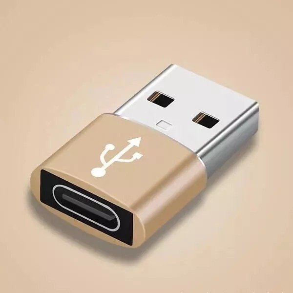 USB Type C Female to USB 3.1 Male Adapter Converter Charger iPhone 15,16,Samsung