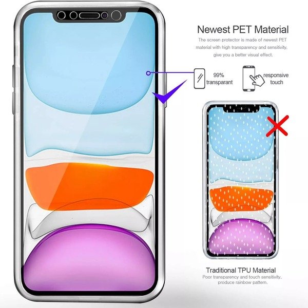 360° Front & Back Case For iPhone 16,12 Pro,16 Pro Max,13 Mini,12 Pro Max XR 15