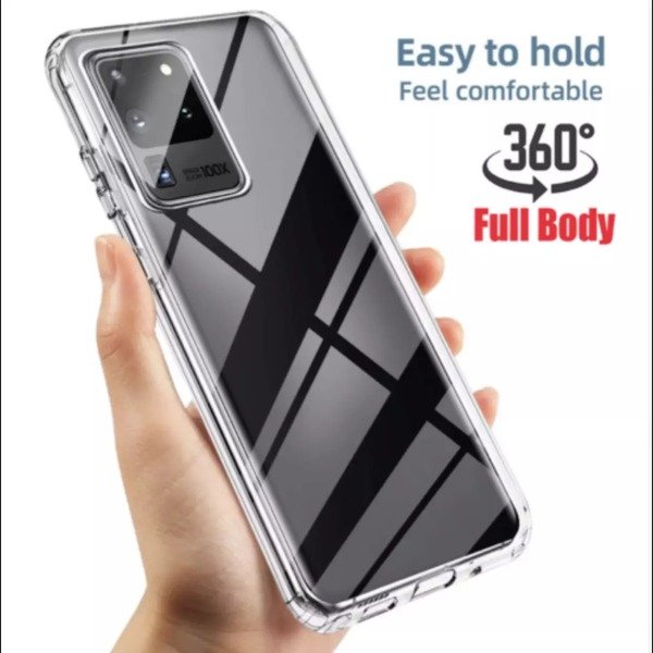Shockproof Clear F&B Case for Samsung S23 ULTRA S22 S22 S21 S24 A15 A14 A13 A12