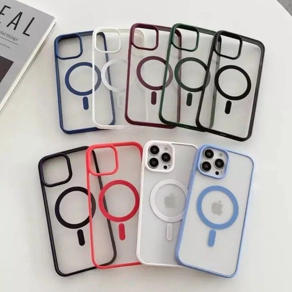 Shockproof Clear Magsafe Case For iphone 15 Pro max 15 13 12 14Pro SE 8 11 16Pro