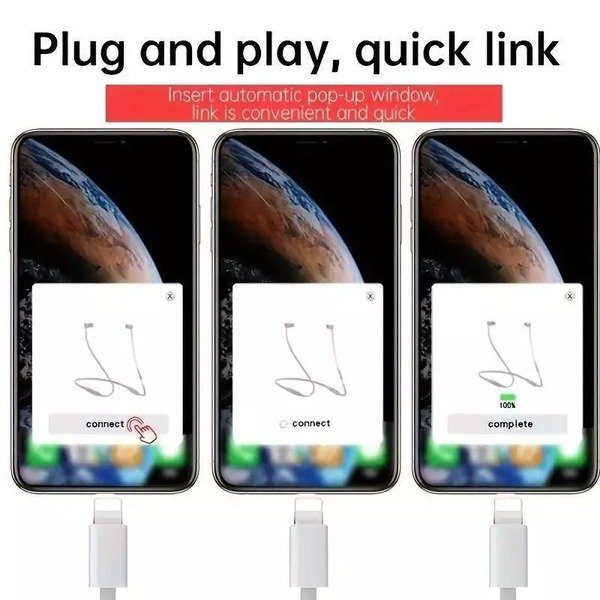 In-Ear Headphones. Microphone,Built-in Remote ,Control Music,Calls, For Apple