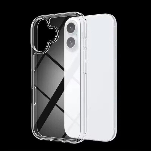 Transparent Clear Anti Shock Soft Case For iphone 16 Pro Max /15/14/13/11/12/SE3