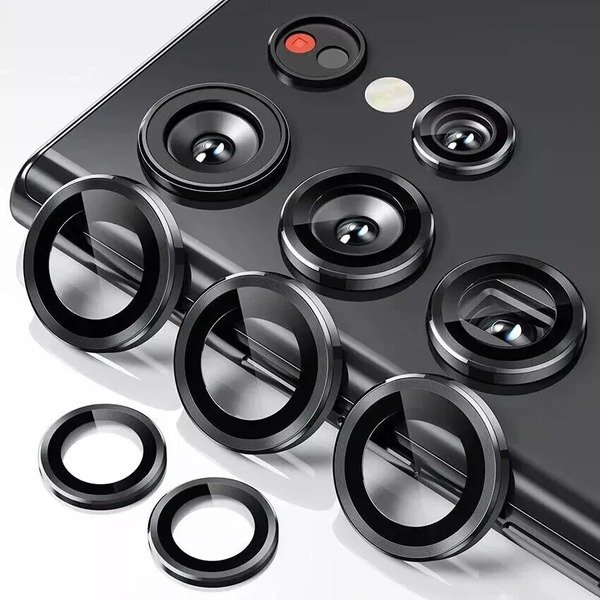 Lens Protector Ring Tempered Glass Camera For Samsung S24FE S23 S24 Ultra A15 5G