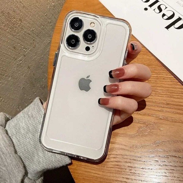 Clear Shockproof Hard Csae For iphone 15 Pro Max 14 13 12 Pro 11 XR 7 8 SE 2022