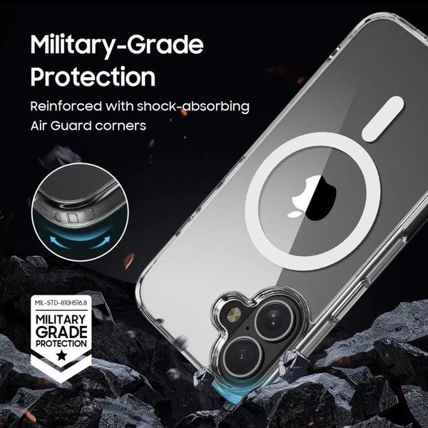 Clear Magsafe Wireless Charging Case For IPhone 16 14 15Pro 13 Pro SE 16 Pro Max