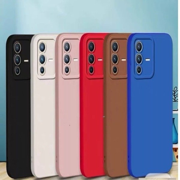 Silicone Lens Protector Case For Samsung S24 FE S23 S22 S21 FE S20 S10 S9 A16 5G