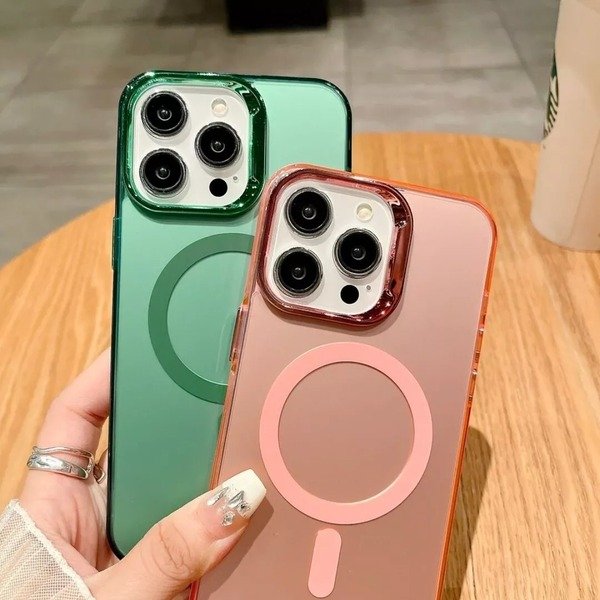 Shockproof Magnetic Case For iPhone 16 14 13 12 11 15 Pro Max 7 8 SE 16 Plus 16