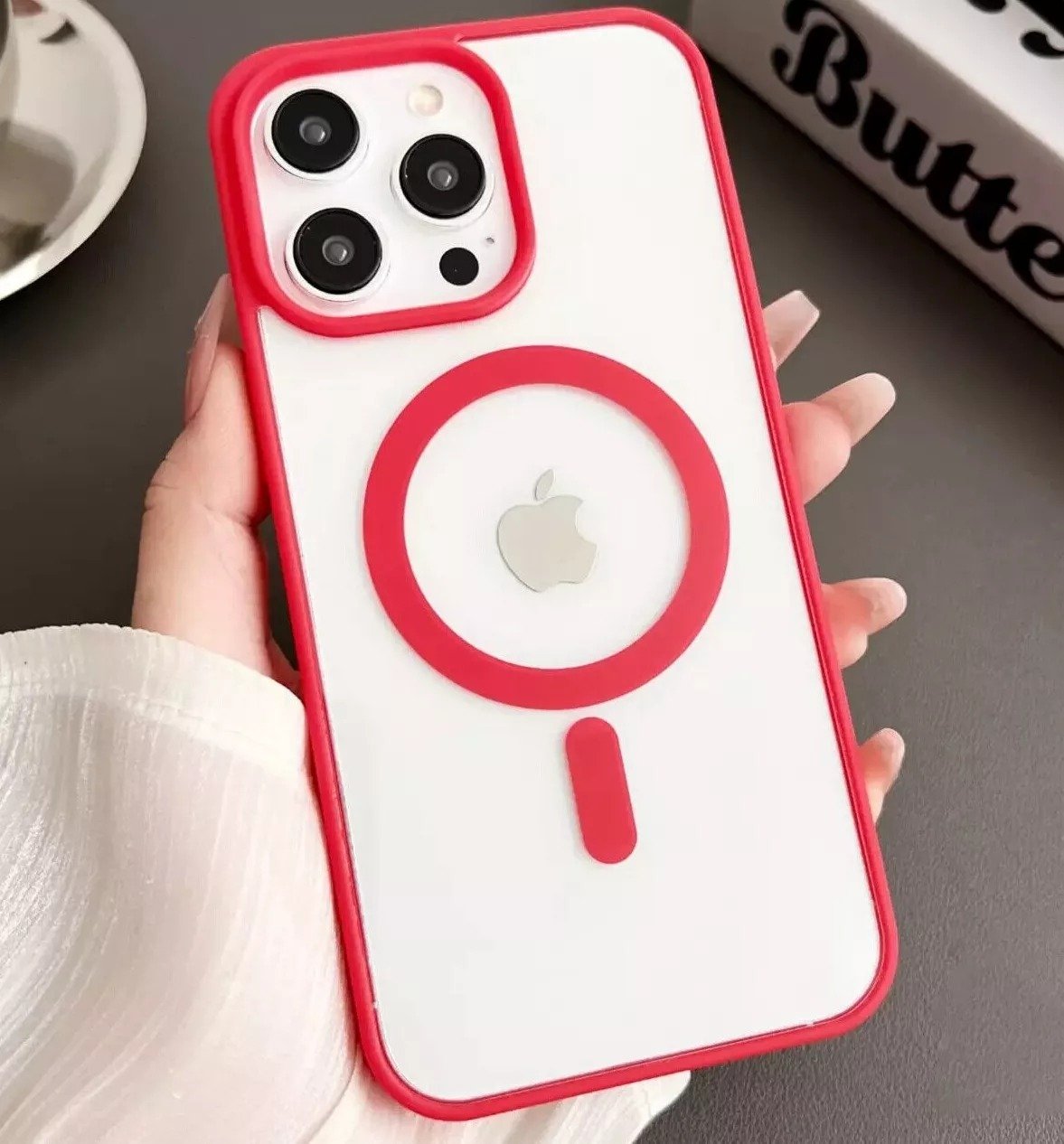 Magnetic Case for iPhone 13 Pro Max, 13,13+,13 Pro Shockproof Phone Bumper Cover
