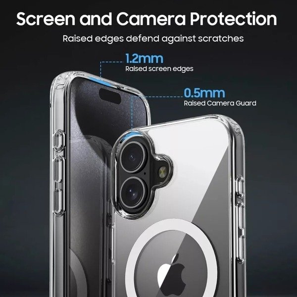 Clear Magsafe Wireless Charging Case For IPhone 16 14 15Pro 13 Pro SE 16 Pro Max