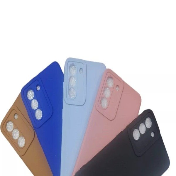 Silicone Lens Protector Case For Samsung S24 FE S23 S22 S21 FE S20 S10 S9 A16 5G