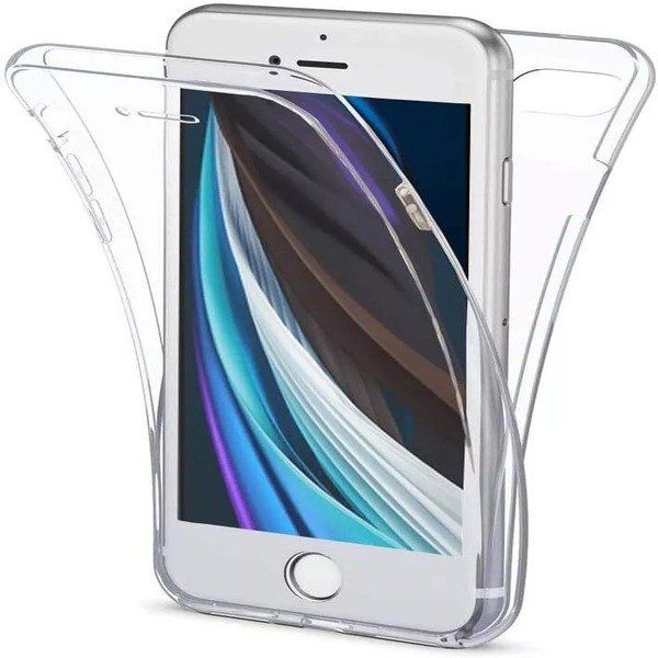 360° Front and Back Case For iPhone SE 2022 ,SE 2020 ,7,8,7+,8+,XR,XS MAX
