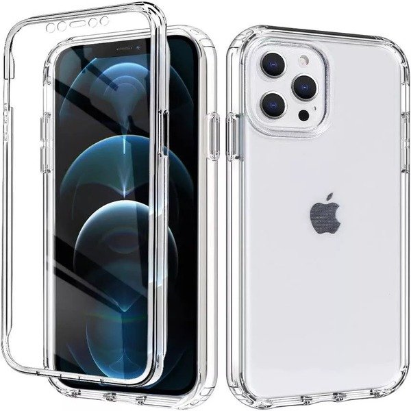 Front and Back Case For iPhone 16 Pro Max 14 13 12 15 Pro Max XR SE3 7 8 16 Pro
