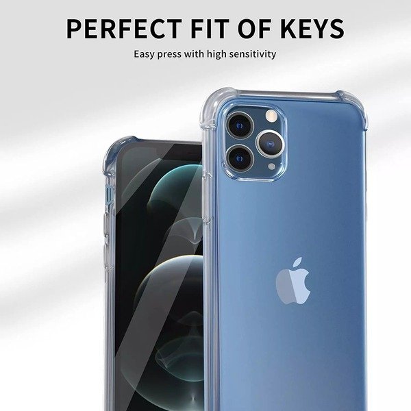 CLEAR Shockproof Case For iPhone 16 13 14 15 Pro Max 16Pro 11 XR XS se 2022 7 8+