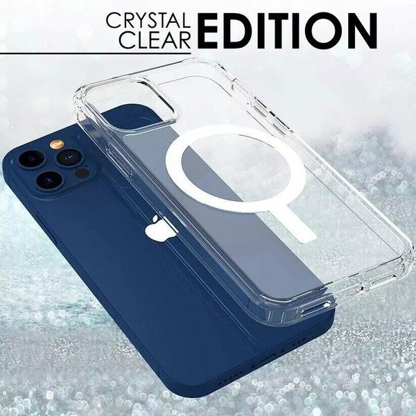Shockproof Clear Magsafe Case For iphone 15 Pro max 15 13 12 14Pro SE 8 11 16Pro