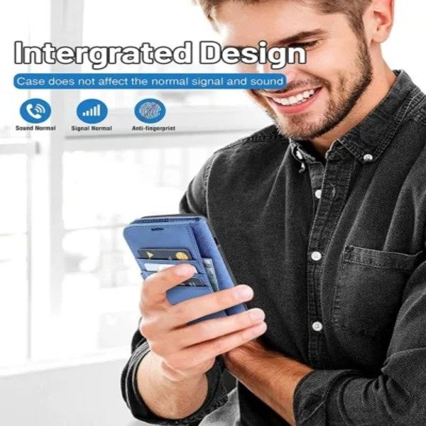 Leather Magnetic Flip Wallet Case For iPhone 11 12 14 15 Pro Max SE XR 7 8 16Pro