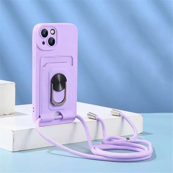 Shockproof Ring Lanyard Case For iphone 15 Pro max 14 13 12 11 Pro max 8 SE 2022