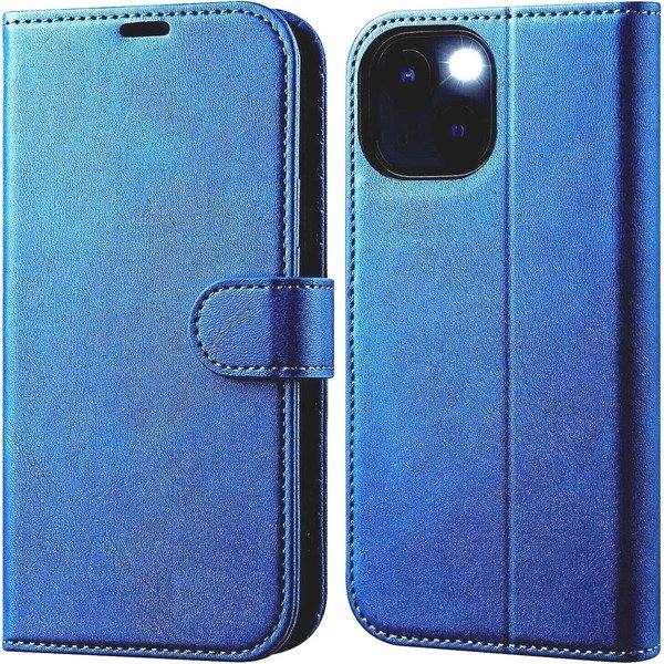 Leather Magnetic Flip Wallet Case For iPhone 16 12 14 15 Pro Max SE XR 7 8 16Pro