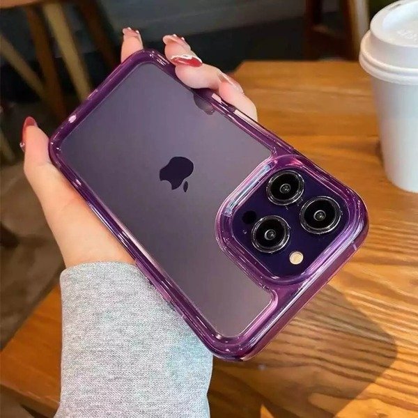 Clear Shockproof Hard Csae For iphone 15 Pro Max 14 13 12 Pro 11 XR 7 8 SE 2022