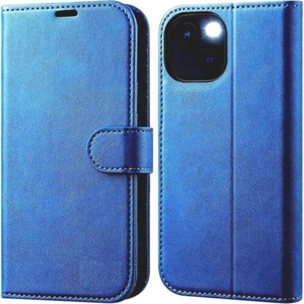 Leather Magnetic Flip Wallet Case For iPhone 11 12 14 15 Pro Max SE XR 7 8 16Pro