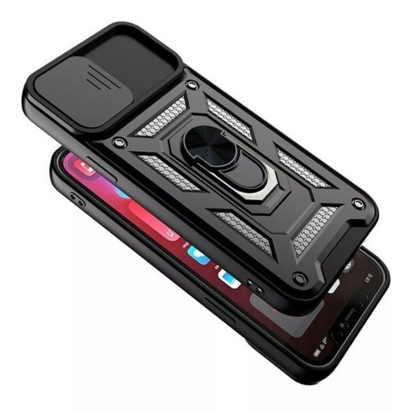 Case For iPhone 16 14 15 Pro Max 11 SE XR 8 16 Shockproof 360 Ring Stand Armor