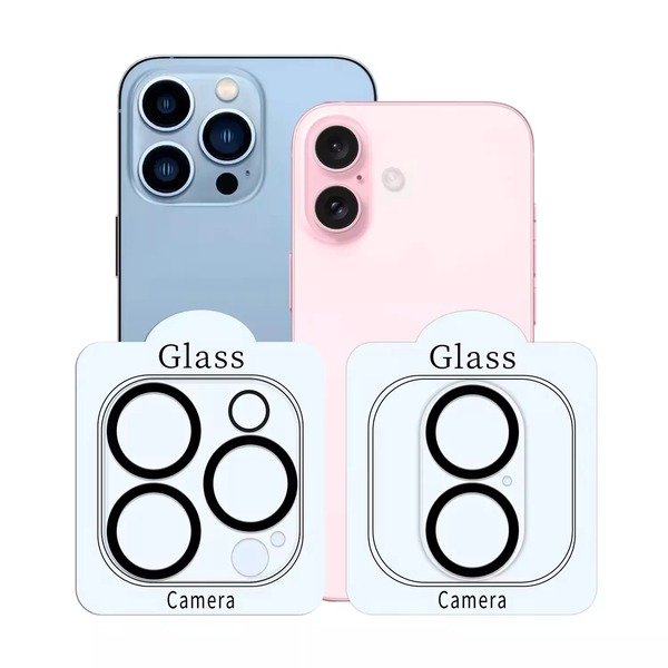 3D Camera Lens Protector Tempered Glass For iphone 16 Pro Max/16/ 15/14 /13 / 11