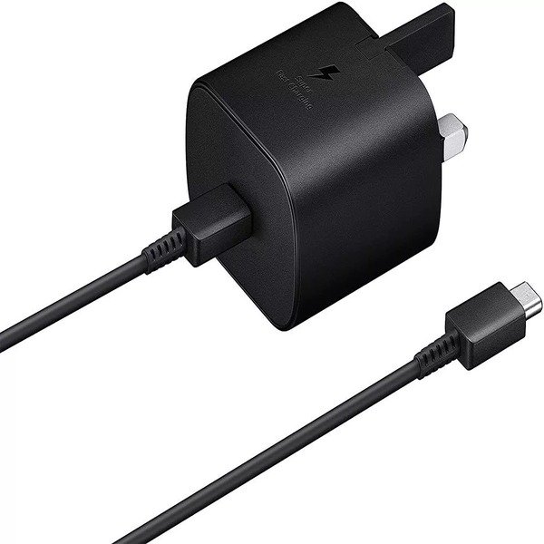 25W Super Fast Charger Adapter Plug & Cable For Samsung S24 S23 S22 S21 S20 A15