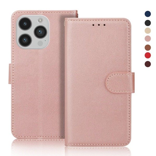 Leather Magnetic Flip Wallet Case For iPhone 16 12 14 15 Pro Max SE XR 7 8 16Pro