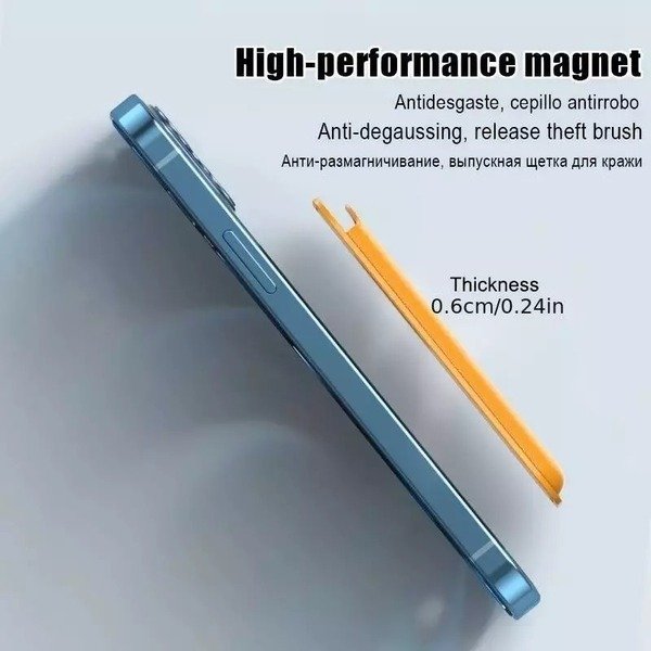 For IPhone 14 13 16 Pro 15 Pro Max MagSafe Magnetic Case Lightweight Pocket Slot