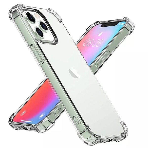 CLEAR Shockproof Case For iPhone 16 13 14 15 Pro Max 16Pro 11 XR XS se 2022 7 8+