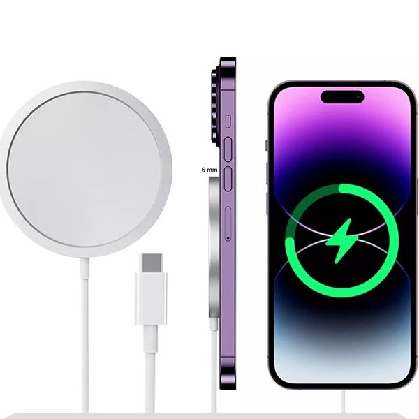 Wireless Charger Fast For Apple MagSafe iPhone 16 15 14 13 12 11 XR 16 Pro S24