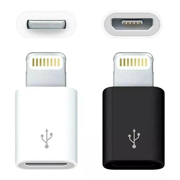 USB-C 3.1 Type C to iPhone 8pin port Adapter Converte Charger & Data Sync OTG UK