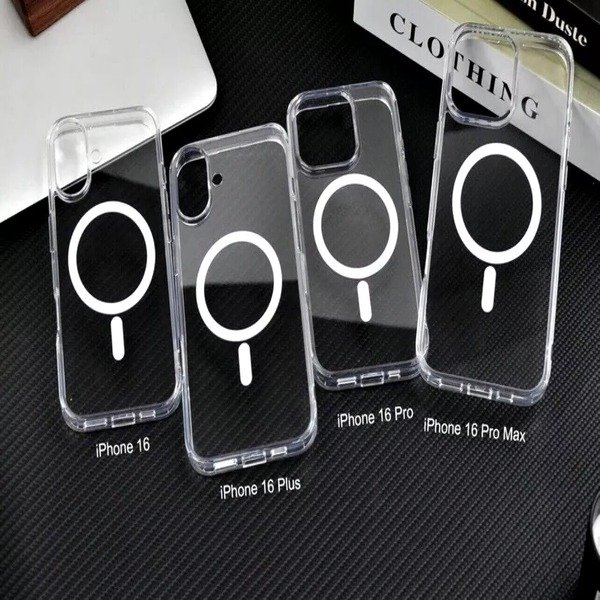 Clear Magsafe Wireless Charging Case For IPhone 16 14 15Pro 13 Pro SE 16 Pro Max