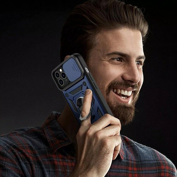 Case For iPhone 16 14 15 Pro Max 11 SE XR 8 16 Shockproof 360 Ring Stand Armor