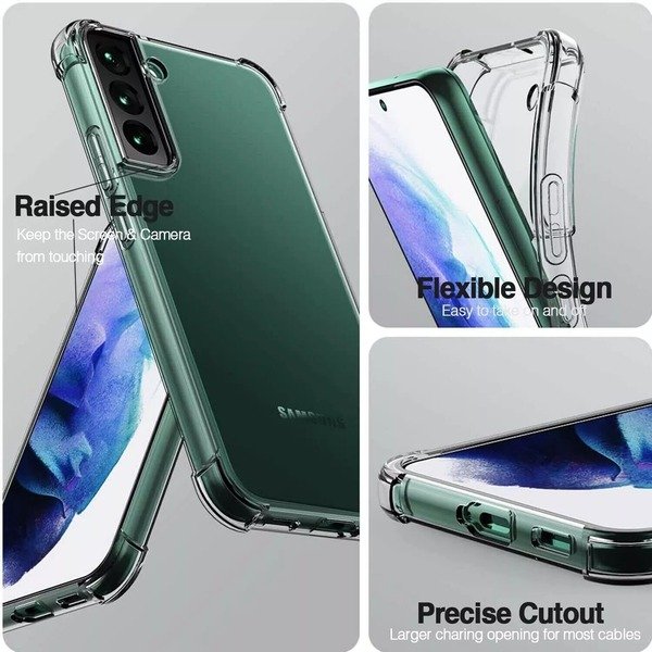 For Samsung Galaxy S23 S21 S22 S20 FE S10 A13 A53 Silicone Shockproof Case Cover