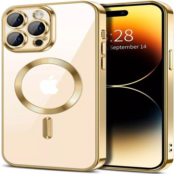 Clear Magnetic MagSafe Case For iphone 16 Pro Max,14 Pro,15,13 Pro Max,12,SE ,11