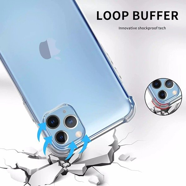 CLEAR Shockproof Case For iPhone 16 13 14 15 Pro Max 16Pro 11 XR XS se 2022 7 8+