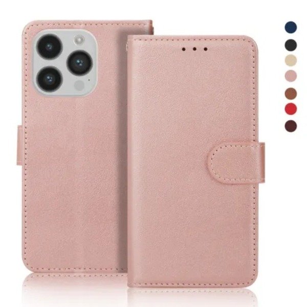 Leather Magnetic Flip Wallet Case For iPhone 11 12 14 15 Pro Max SE XR 7 8 16Pro