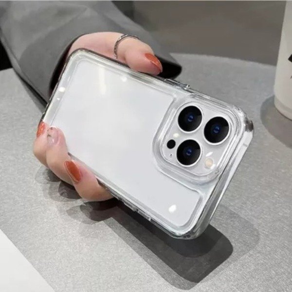 Anti Shockproof Acrylic Clear Phone Case For iphone 15 Pro Max/14/13/11 /SE 3 /8