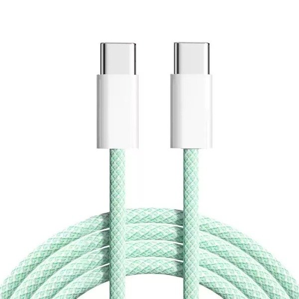 Braided USB C to C Cable TYPE-C To C Cable for iPhone 16 15 16Pro Max,Samsung 24