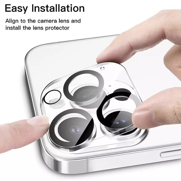 3D Camera Lens Protector Tempered Glass For iphone 16 Pro Max/16/ 15 Pro /14 /13