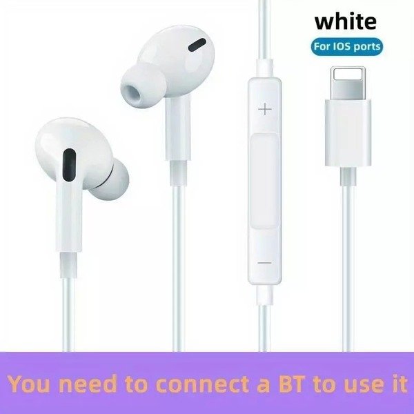 In-Ear Headphones. Microphone,Built-in Remote ,Control Music,Calls, For Apple