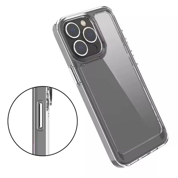 Anti Shockproof Acrylic Clear Phone Case For iphone 15 Pro Max/14/13/11 /SE 3 /8