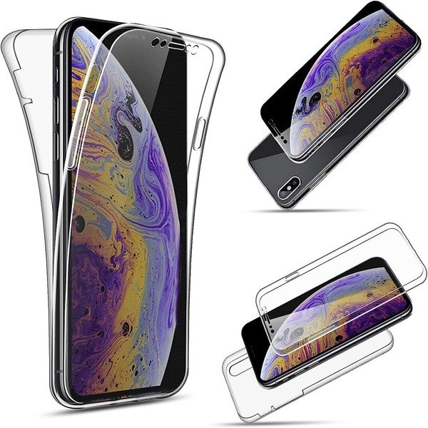 360° Front and Back Case For iPhone SE 2022 ,SE 2020 ,7,8,7+,8+,XR,XS MAX