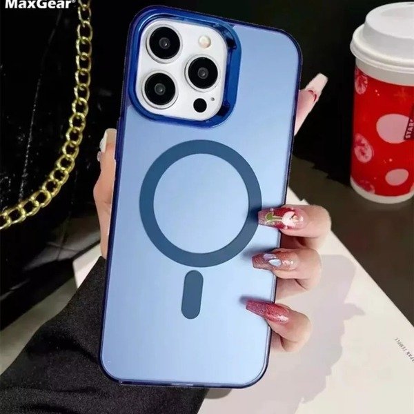Shockproof Magnetic Case For iPhone 16 14 13 12 11 15 Pro Max 7 8 SE 16 Plus 16
