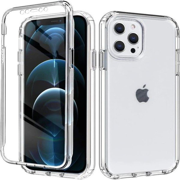 360° Front and Back Case For iPhone 16 Pro Max 14 13 12 15 Pro Max XR SE 7 8 11