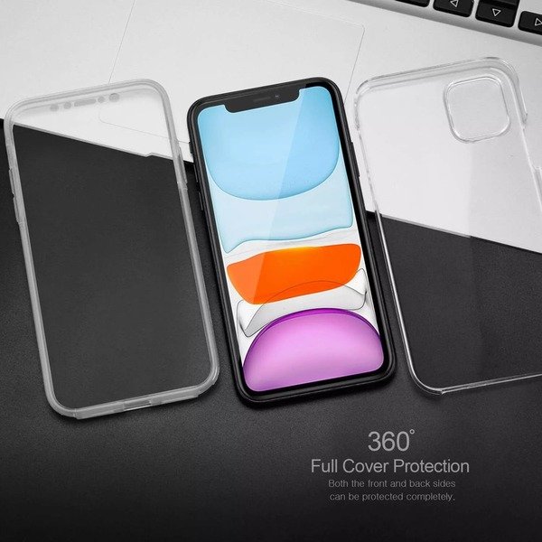 360° Front & Back Case For iPhone 16,12 Pro,16 Pro Max,13 Mini,12 Pro Max XR 15