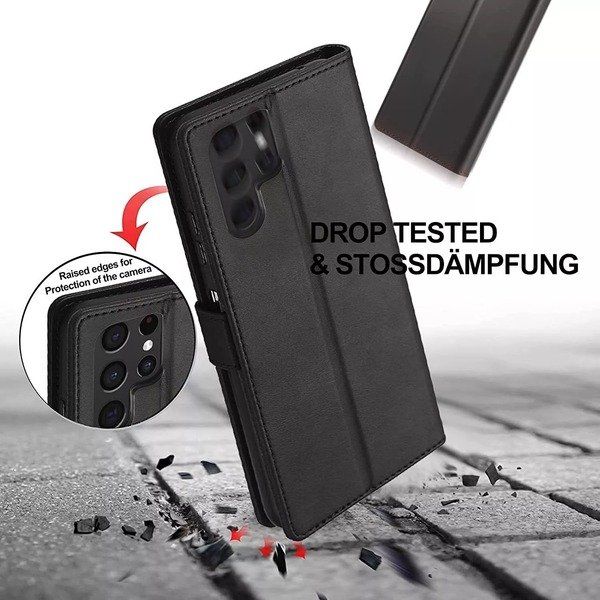 For Samsung Galaxy S24 S10 S21 S20FE A55 5G A15 A35 Wallet Flip Case Stand Cover