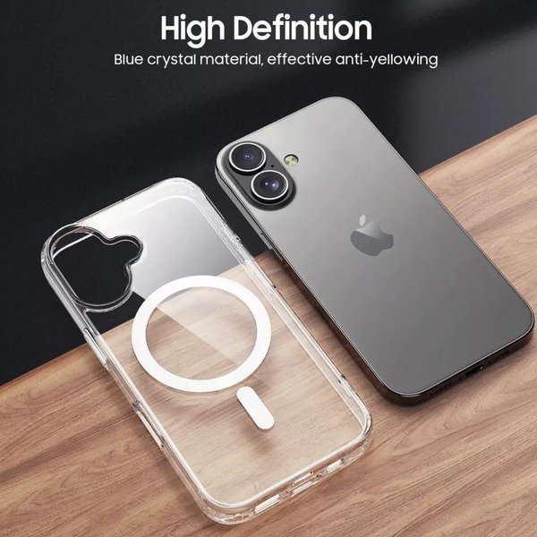 Clear Magsafe Wireless Charging Case For IPhone 16 14 15Pro 13 Pro SE 16 Pro Max